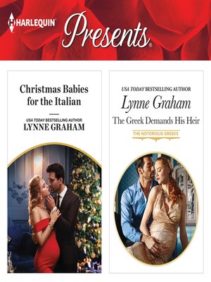 cover image of Christmas Babies for the Italian & the Greek Demands His Heir
